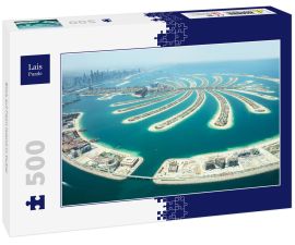 Lais Puzzle - Blick auf Palm Island in Dubai - 500 Teile