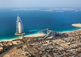 Lais Puzzle - Dubai, UAE, Burj Al Arab von oben - 500 & 1.000 Teile