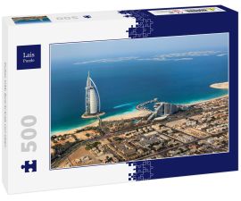Lais Puzzle - Dubai, UAE, Burj Al Arab von oben - 500 Teile