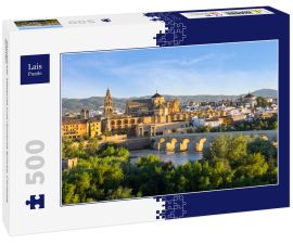Lais Puzzle - Kathedrale, Mezquita und römische Brücke, Córdoba, Spanien - 500 Teile