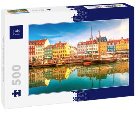Lais Puzzle - Nyhavn Kopenhagen, Dänemark - 500 Teile