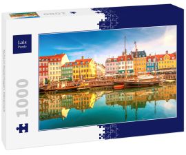 Lais Puzzle - Nyhavn Kopenhagen, Dänemark - 1.000 Teile