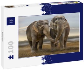 Lais Puzzle - Elefanten - 100 Teile
