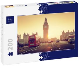 Lais Puzzle - Westminster Bridge bei Sonnenuntergang, London - 200 Teile