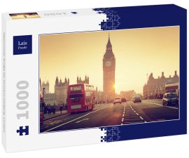Lais Puzzle - Westminster Bridge bei Sonnenuntergang, London - 1.000 Teile