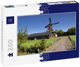 Lais Puzzle - Windmühle in Surhuisterveen - 200 Teile
