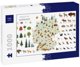 Lais Puzzle - Deutschlands Tierleben - 1.000 Teile