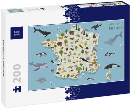 Lais Puzzle - Frankreichs Tierleben - 200 Teile