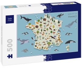 Lais Puzzle - Frankreichs Tierleben - 500 Teile