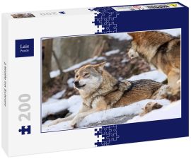 Lais Puzzle - 2 Wölfe im Schnee - 200 Teile