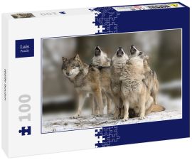 Lais Puzzle - Wölfe heulen - 100 Teile