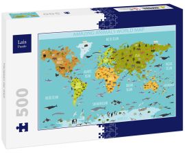 Lais Puzzle - Tierleben der Welt - 500 Teile