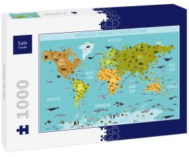 Lais Puzzle - Tierleben der Welt - 1.000 Teile