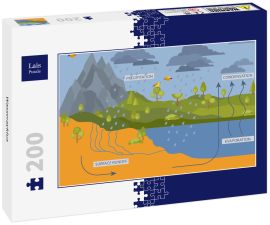 Lais Puzzle - Wasserzyklus - 200 Teile