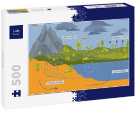 Lais Puzzle - Wasserzyklus - 500 Teile