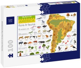 Lais Puzzle - Südamerika Flora und Fauna - 100 Teile