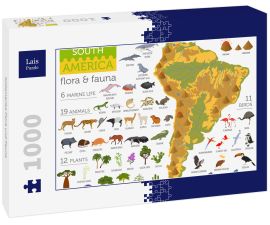 Lais Puzzle - Südamerika Flora und Fauna - 1.000 Teile