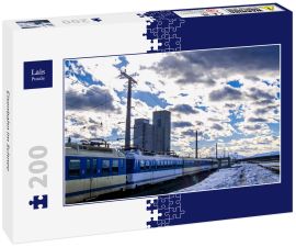 Lais Puzzle - Eisenbahn im Schnee - 200 Teile