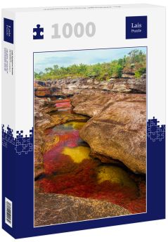 Lais Puzzle - Ein vielfarbiger Fluss in Kolumbien - 1.000 Teile