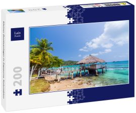 Lais Puzzle - Kleiner Bootsanleger in Sapzurro, Kolumbien - 200 Teile