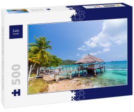 Lais Puzzle - Kleiner Bootsanleger in Sapzurro, Kolumbien - 500 Teile