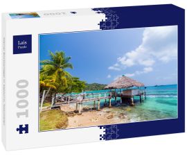 Lais Puzzle - Kleiner Bootsanleger in Sapzurro, Kolumbien - 1.000 Teile