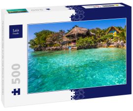 Lais Puzzle - Paradiesisches Meer auf der Insel Rosario, Kolumbien - 500 Teile