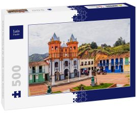 Lais Puzzle - Schöne Nachbildung der Altstadt, Guatape, Kolumbien - 500 Teile