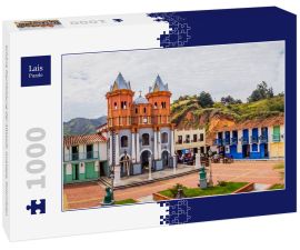 Lais Puzzle - Schöne Nachbildung der Altstadt, Guatape, Kolumbien - 1.000 Teile