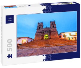Lais Puzzle - Barichara Kathedrale bei Nacht Kolumbien - 500 Teile
