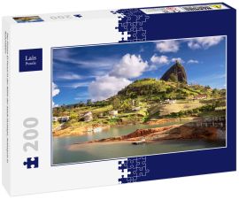Lais Puzzle - Der Felsen El Penol in der Nähe der Stadt Guatape, Antioquia in Kolumbien - 200 Teile