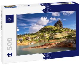 Lais Puzzle - Der Felsen El Penol in der Nähe der Stadt Guatape, Antioquia in Kolumbien - 500 Teile