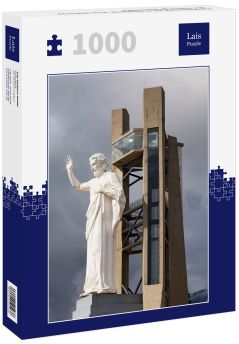 Lais Puzzle - Porträtansicht der El Santisimo Jesus-Statue bei Bucaramanga, Kolumbien - 1.000 Teile