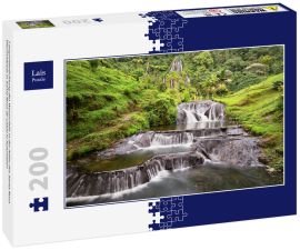 Lais Puzzle - Langzeitbelichtung des Wasserfalls in der Nähe des Santa Rosa Thermalbads in Santa Rosa de Cabal in Kolumbien - 200 Teile
