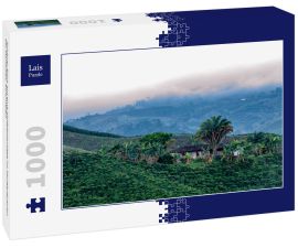 Lais Puzzle - Schöner Blick auf eine Kaffeeplantage im Morgengrauen bei Manizales, Kolumbien - 1.000 Teile
