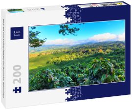Lais Puzzle - Blick auf eine Kaffeeplantage bei Manizales, Kolumbien - 200 Teile