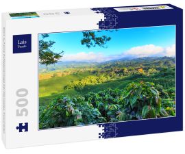Lais Puzzle - Blick auf eine Kaffeeplantage bei Manizales, Kolumbien - 500 Teile