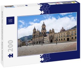 Lais Puzzle - Bolivar-Platz und Kathedrale - Bogota, Kolumbien - 200 Teile