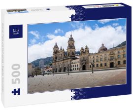 Lais Puzzle - Bolivar-Platz und Kathedrale - Bogota, Kolumbien - 500 Teile