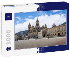 Lais Puzzle - Bolivar-Platz und Kathedrale - Bogota, Kolumbien - 1.000 Teile