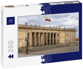 Lais Puzzle - Kolumbianisches Nationalkapitol und Kongress am Bolivar-Platz - Bogota, Kolumbien - 200 Teile