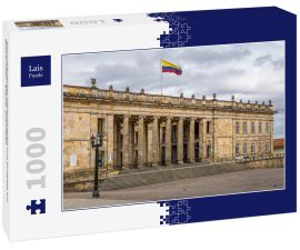 Lais Puzzle - Kolumbianisches Nationalkapitol und Kongress am Bolivar-Platz - Bogota, Kolumbien - 1.000 Teile