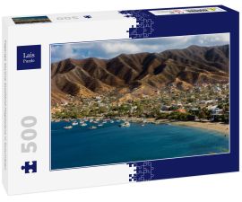 Lais Puzzle - Taganga Skyline Stadtbild Magdalena in Kolumbien  - 500 Teile