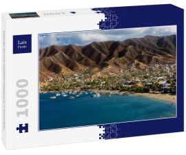 Lais Puzzle - Taganga Skyline Stadtbild Magdalena in Kolumbien  - 1.000 Teile