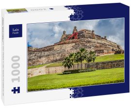 Lais Puzzle - Festungsanlage von San Felipe in der Stadt Cartagena de Indias, Kolumbien - 1.000 Teile