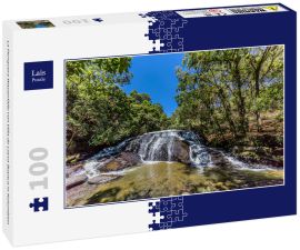 Lais Puzzle - La Periquera Wasserfälle von Villa de Leyva Boyaca in Kolumbien - 100 Teile