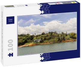 Lais Puzzle - Guatape Kolumbien: Eine der alten Villen von Pablo Escobar - 100 Teile