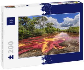 Lais Puzzle - Cano Cristales (Fluss der fünf Farben), La Macarena, Meta, Kolumbien - 200 Teile