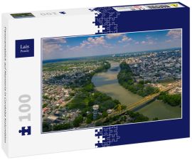 Lais Puzzle - Panoramablick auf Monteria in Cordoba Kolumbien - 100 Teile