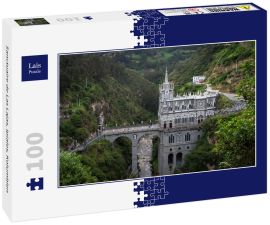 Lais Puzzle - Sanctuaire de Las Lajas, Ipiales, Kolumbien - 100 Teile